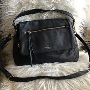 Kate Spade Black slouchy bag ♠️